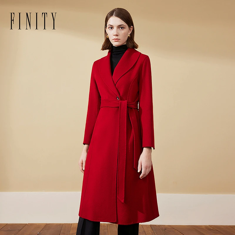 【小水专属】FINITY 新品时尚户外休闲气质款大衣 F20UDT005D