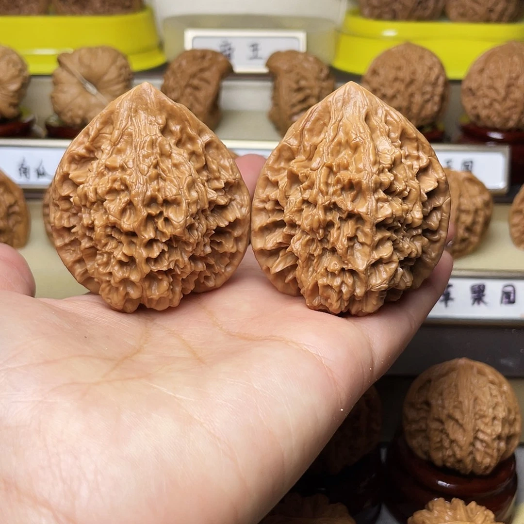 把件文玩核桃官帽47左右