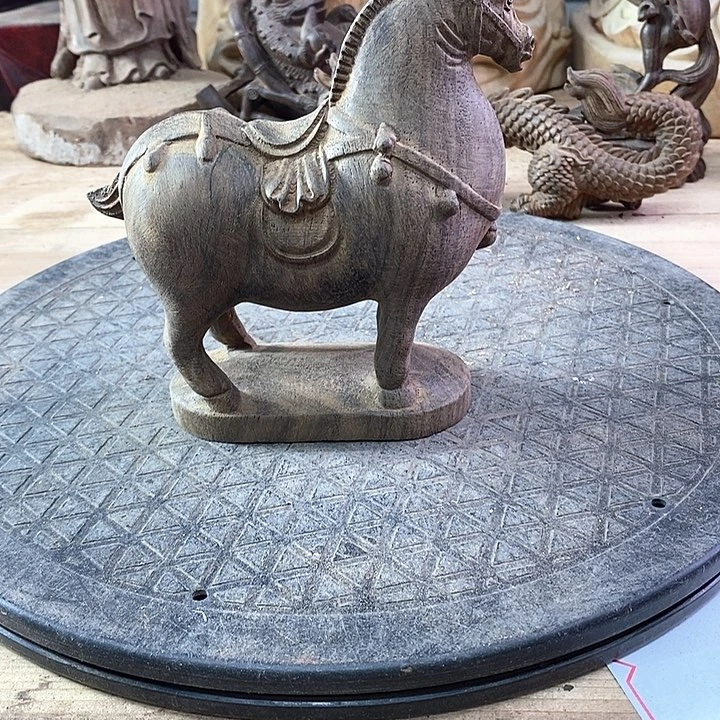 木黄*董木雕作品作品3只