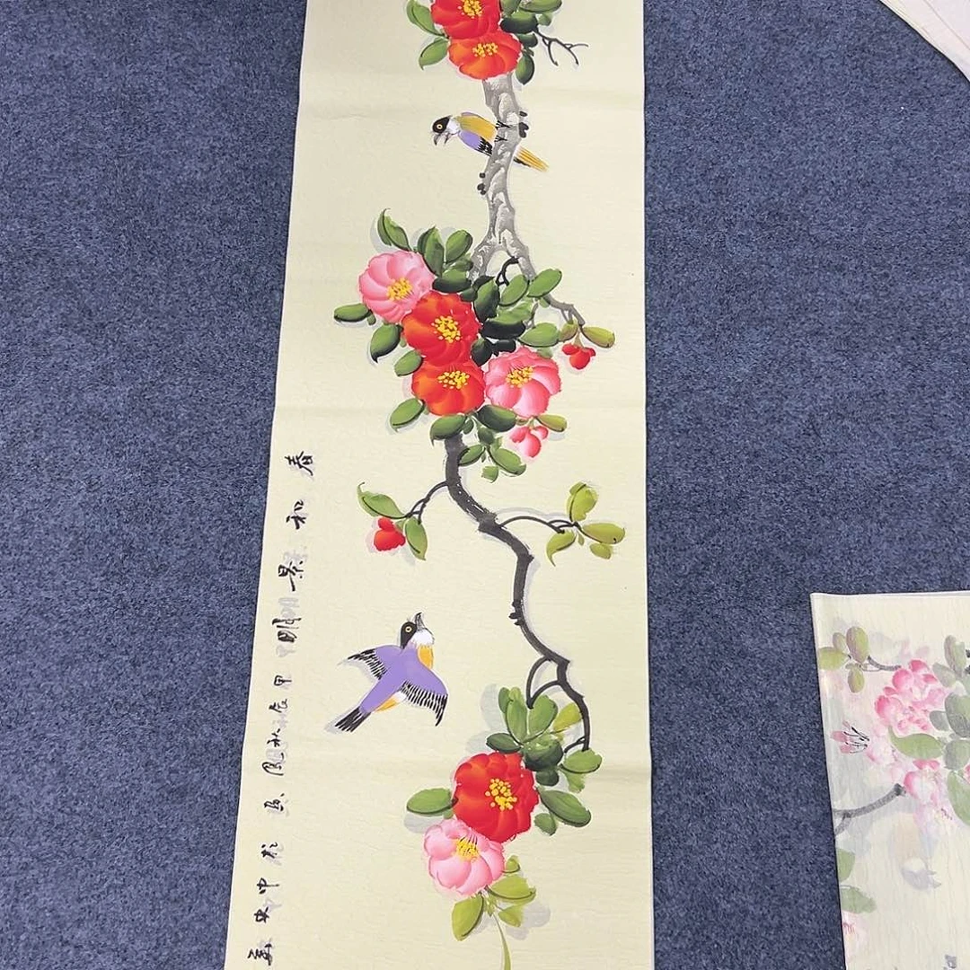 国画国画作品纯手绘作品