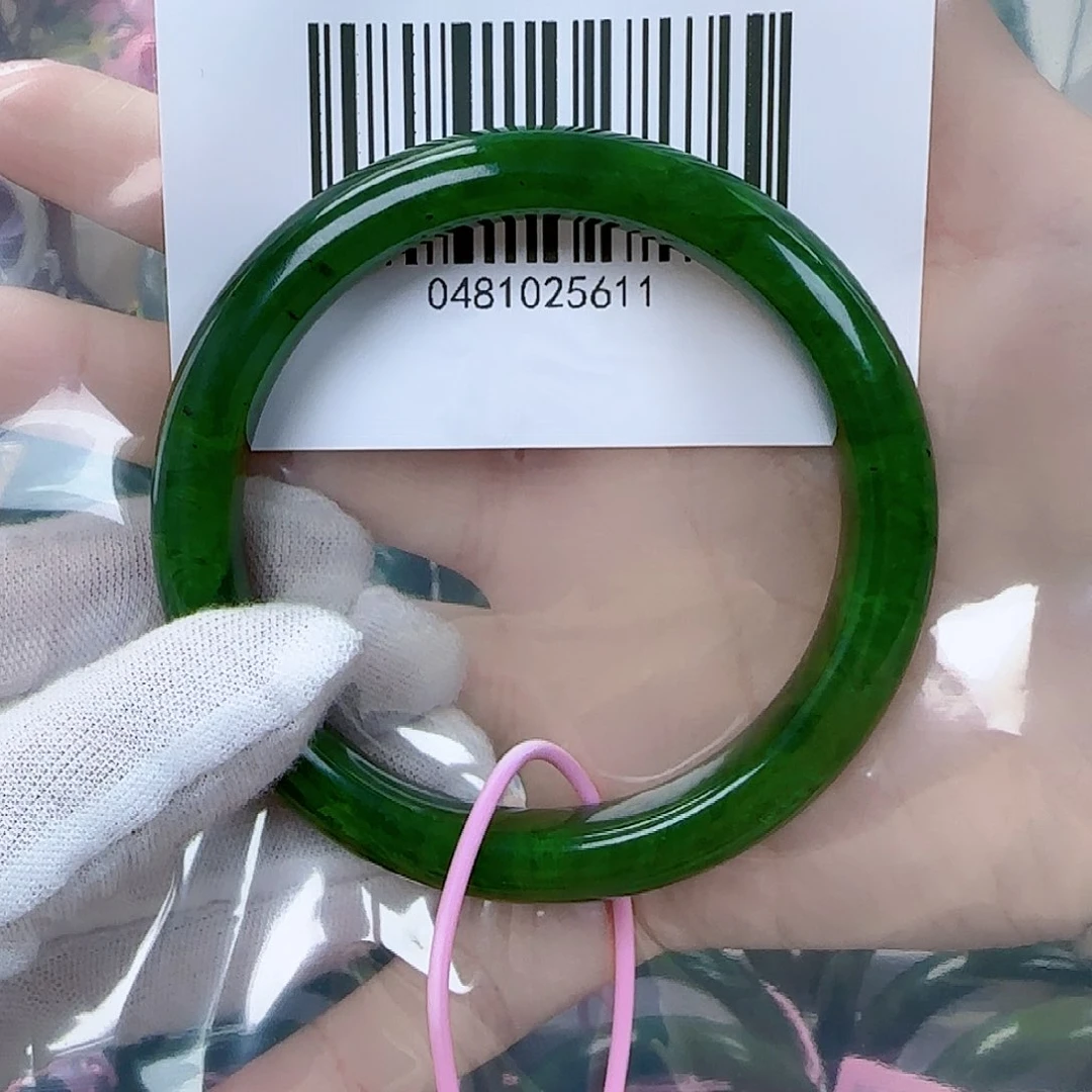 和田玉（碧玉）手镯未镶嵌62