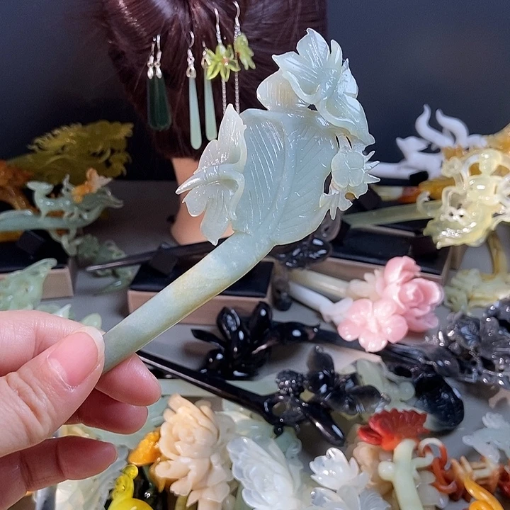 I***y岫玉未镶嵌发簪发簪