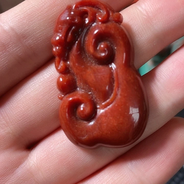 紫金钵盂菩提吊坠