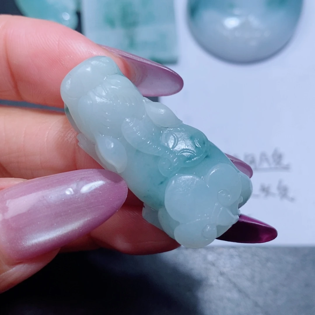 未镶嵌定制毛货定制翡翠