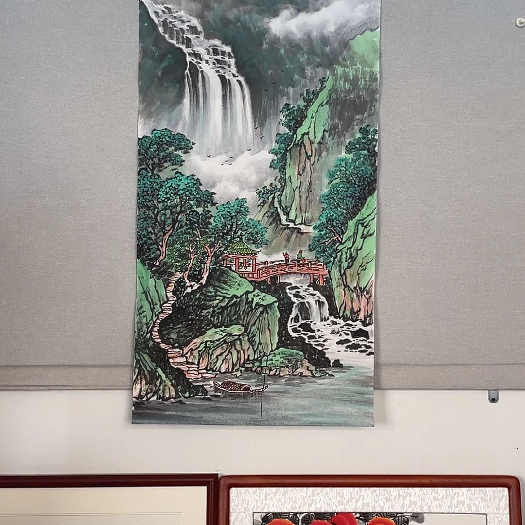 国画山水画作品欣赏1