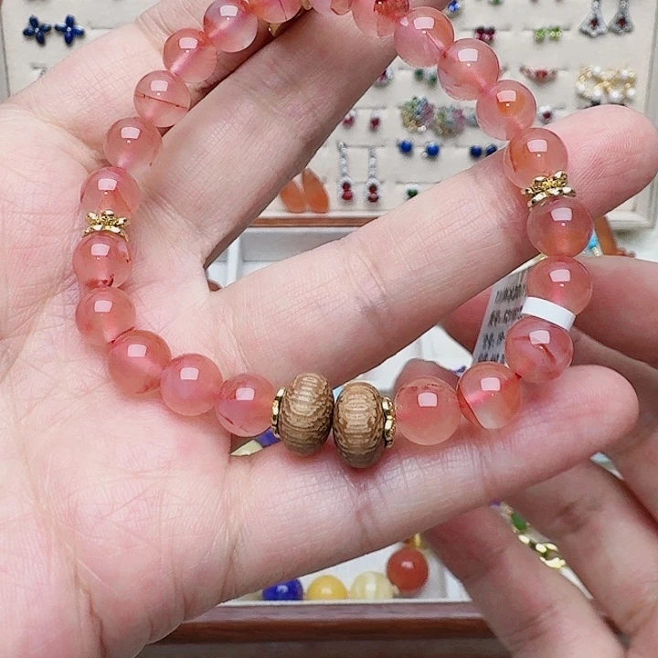 南红玛瑙颈饰未镶嵌手链