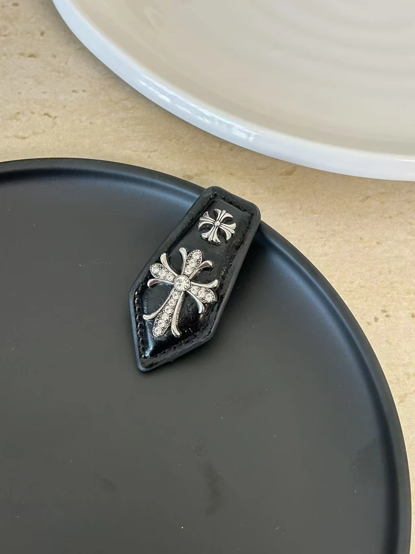 十字架皮质BB夹发夹