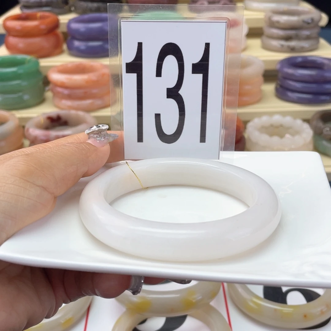 石英质玉未镶嵌手镯65圈