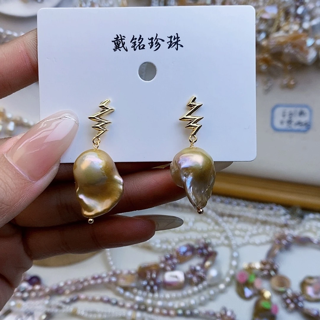 淡水珍珠颈饰银S925镶嵌