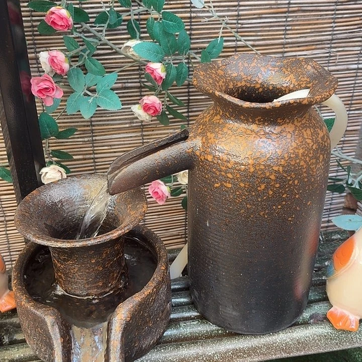 粗陶口径13/27，13/15/15➕10W水泵➕水管➕过滤棉