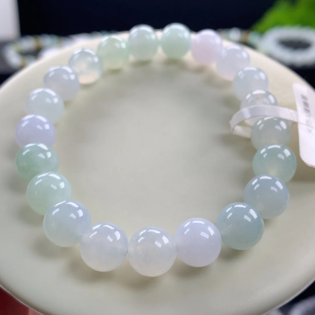 翡翠未镶嵌手链卡9