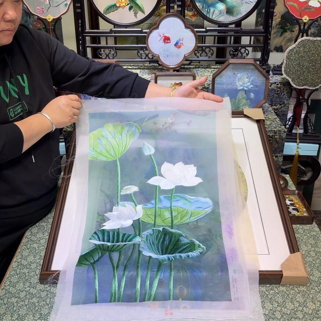 刺绣手工苏绣工艺制作