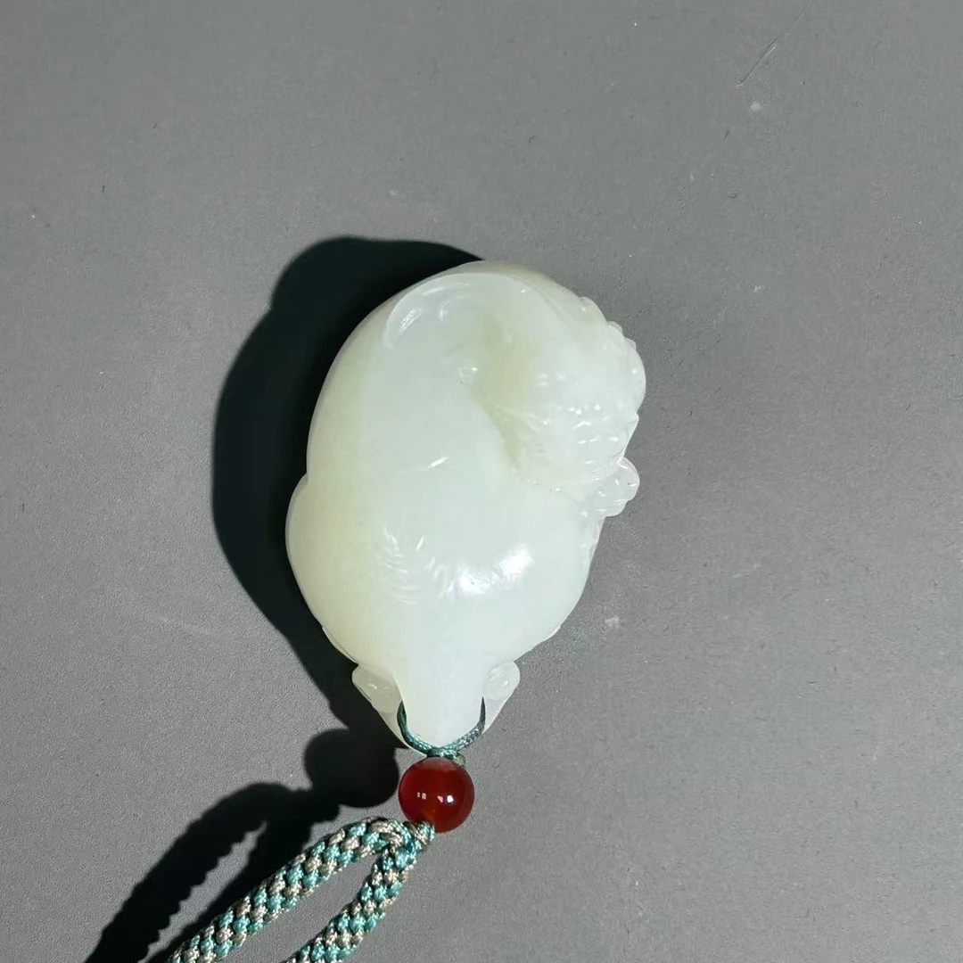 清代和田玉貔貅