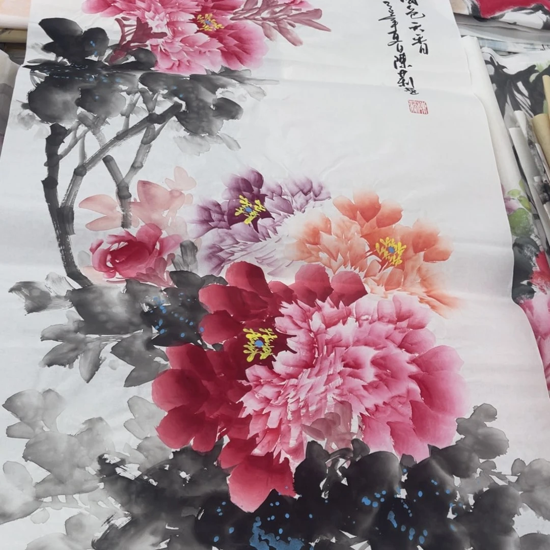 国画纯手绘作品图