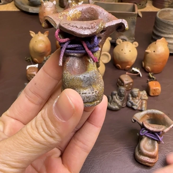 备前烧作品备前烧三奈三