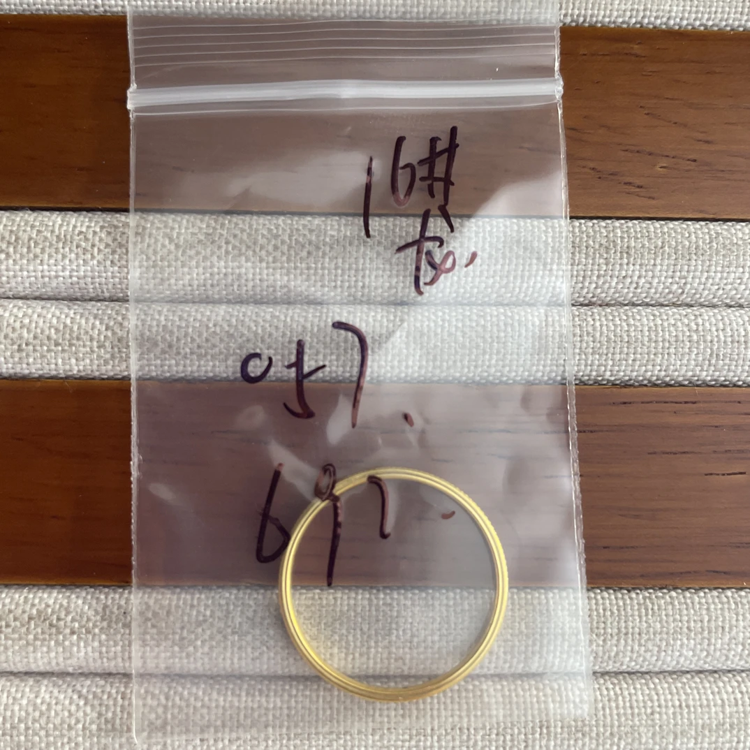 克重0.57 16号 龙鳞戒指 足金999