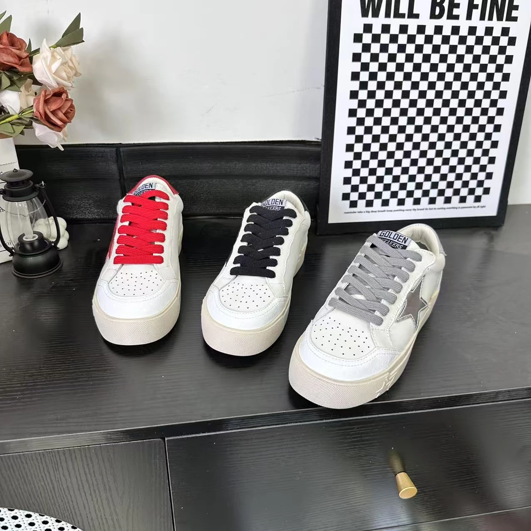 春夏新品时尚休闲女鞋板鞋小白鞋舒适平底鞋潮流冷粘644