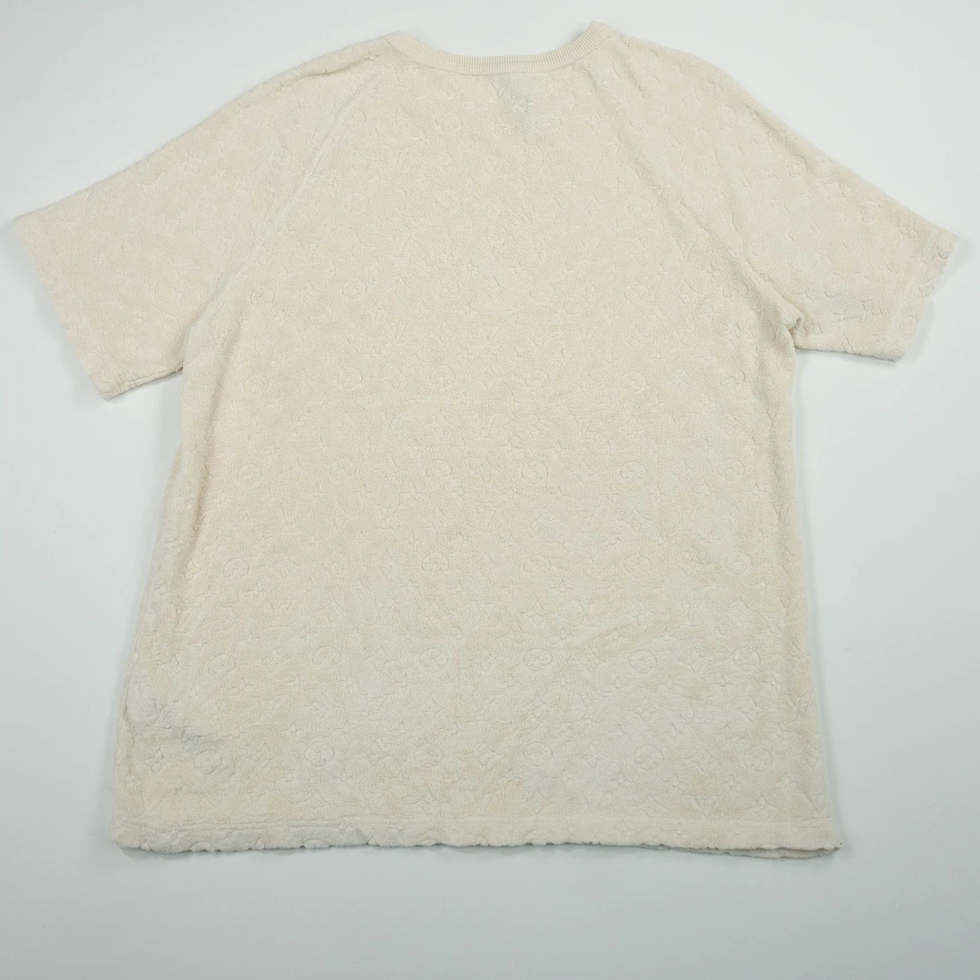 99新 LouisVuitton/路易威登 男/XXL/百搭毛巾圆领短袖/8200