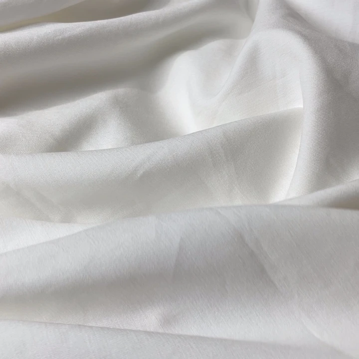 天丝（莱赛尔纤维）白色天丝亚麻1米
