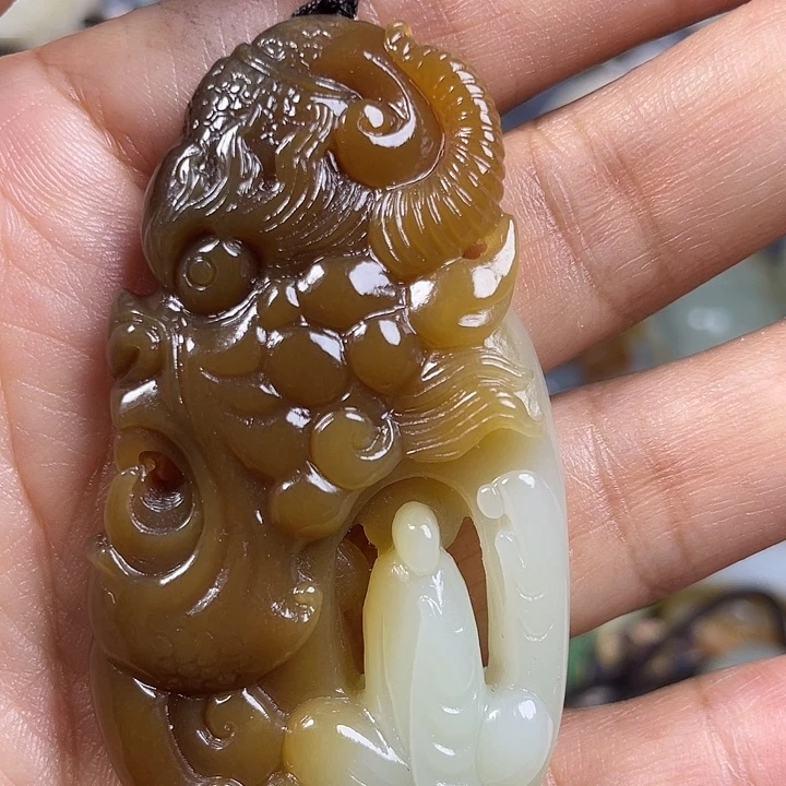颈饰未镶嵌和田玉