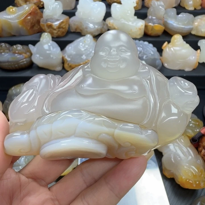 玛瑙/玉髓未镶嵌摆件