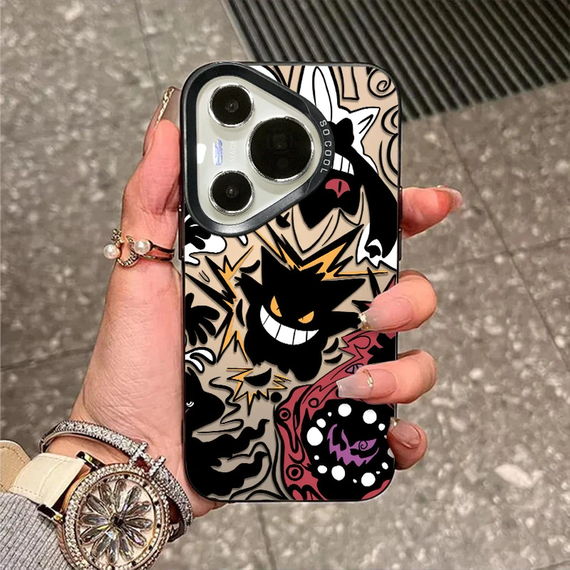 恶魔耿鬼适用于华为pura80手机壳70新款mate70磨砂彩银50防摔外壳