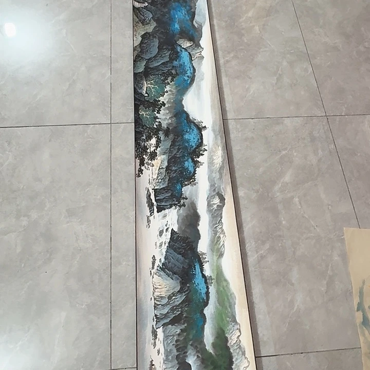 国画黄春香国画尺寸500*34