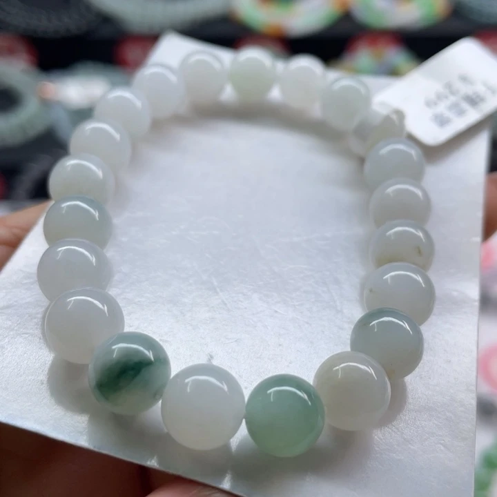 未镶嵌手链翡翠卡8加