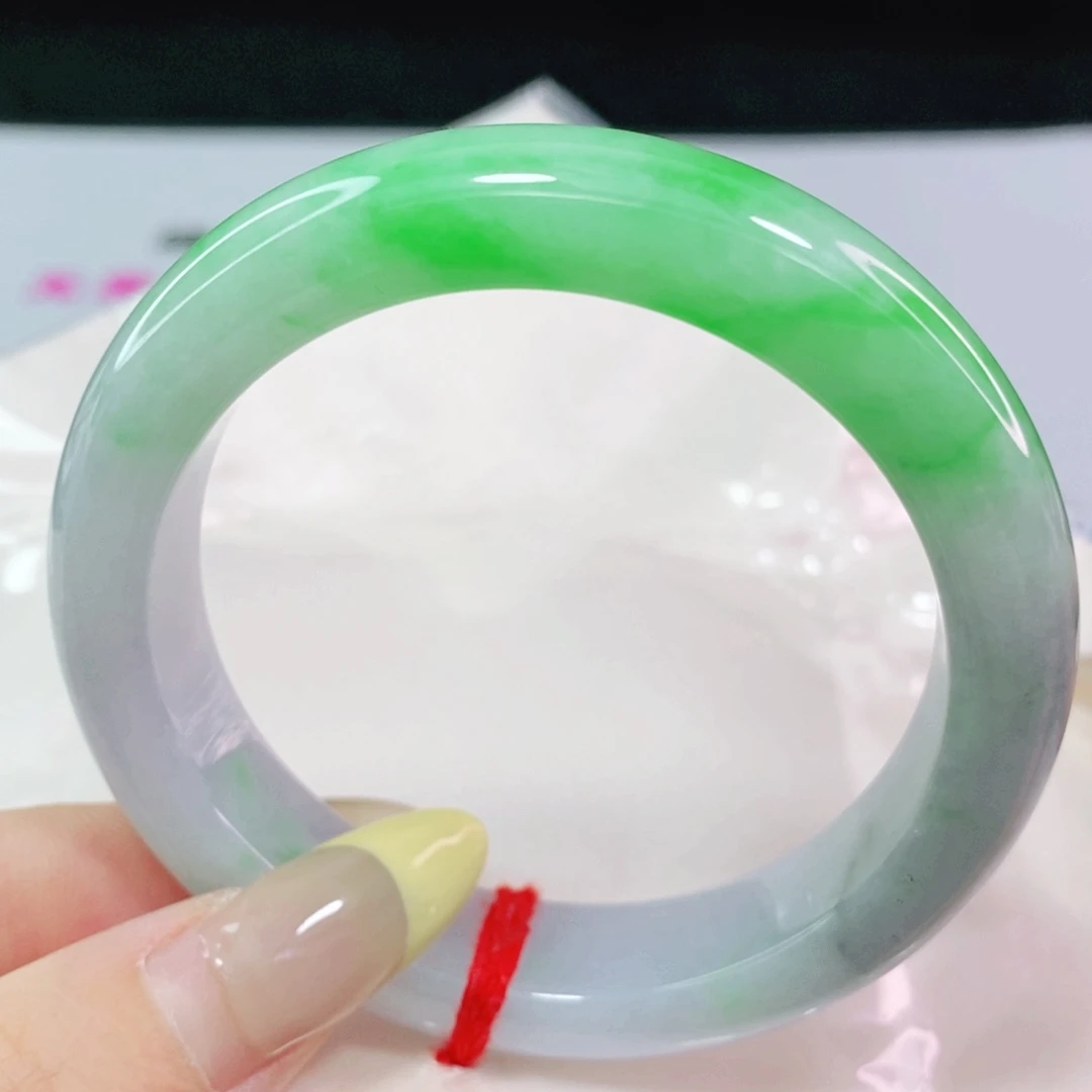 翡翠手镯未镶嵌54 正圈