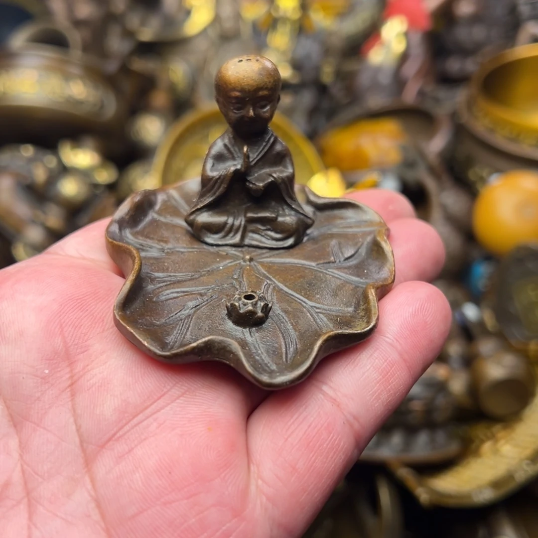 茶壶香炉铜器摆件