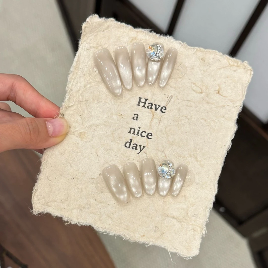 白月繁星-Naier 奈儿轻奢高定美甲 10片装