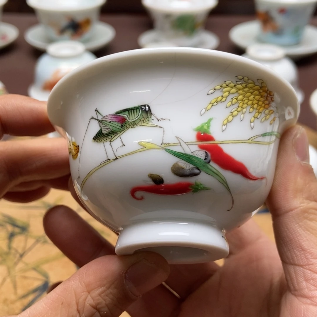 上**氷手工珐琅彩主人杯