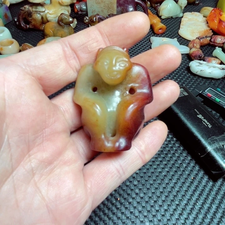 滴血莲花菩提把件
