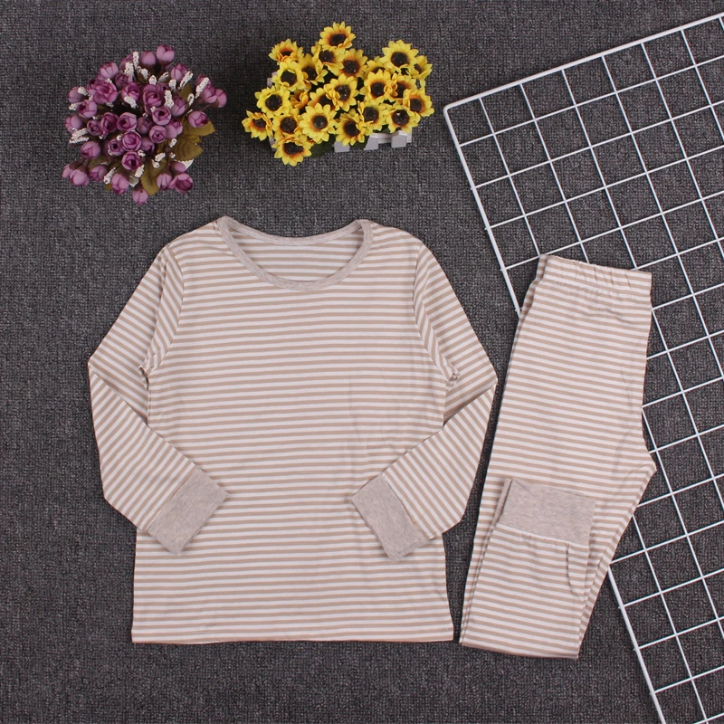 男宝宝秋季内衣套装薄款秋衣秋裤春秋长袖儿童男童打底圆领秋冬