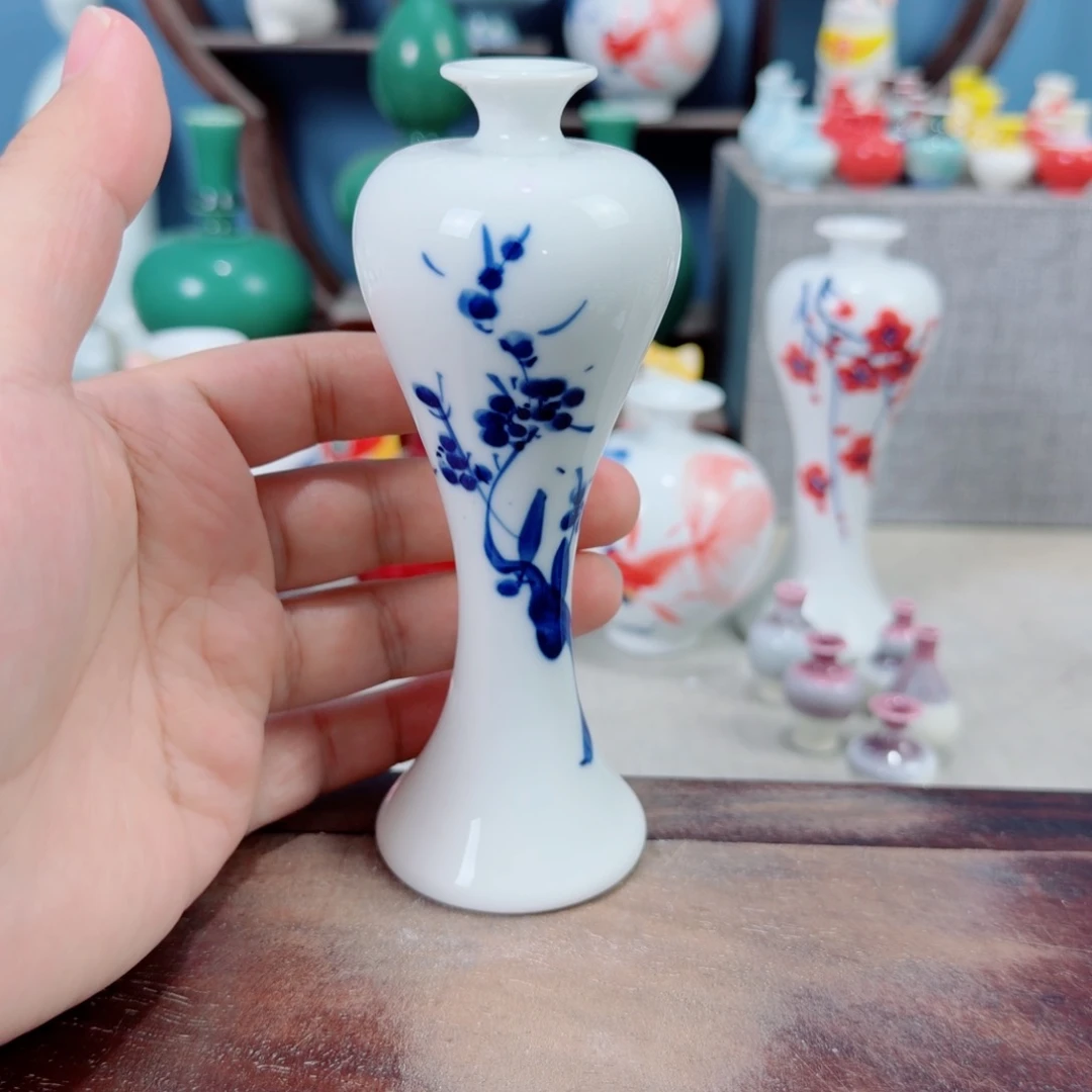陶瓷手工小花器摆件