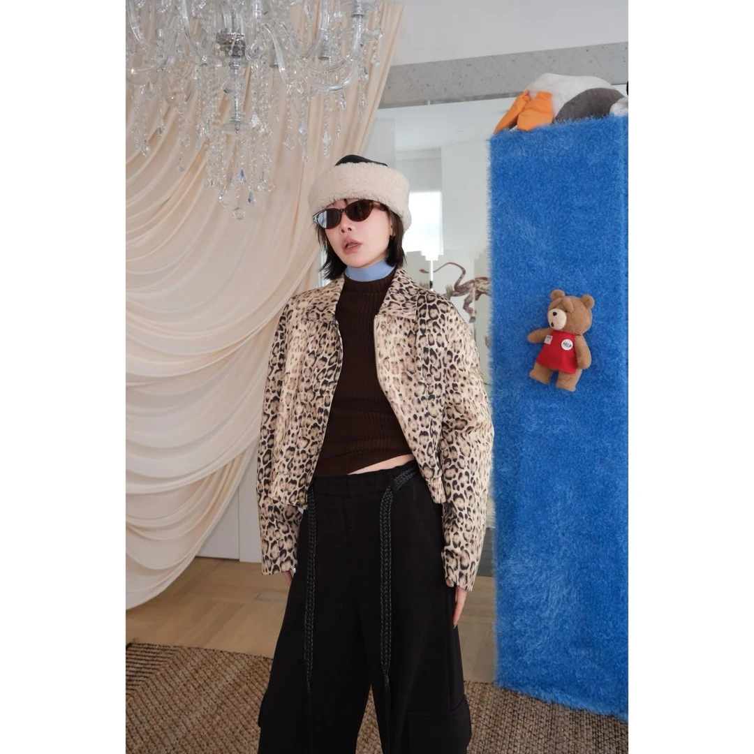 【LULU】豹紋外套  SWY13806