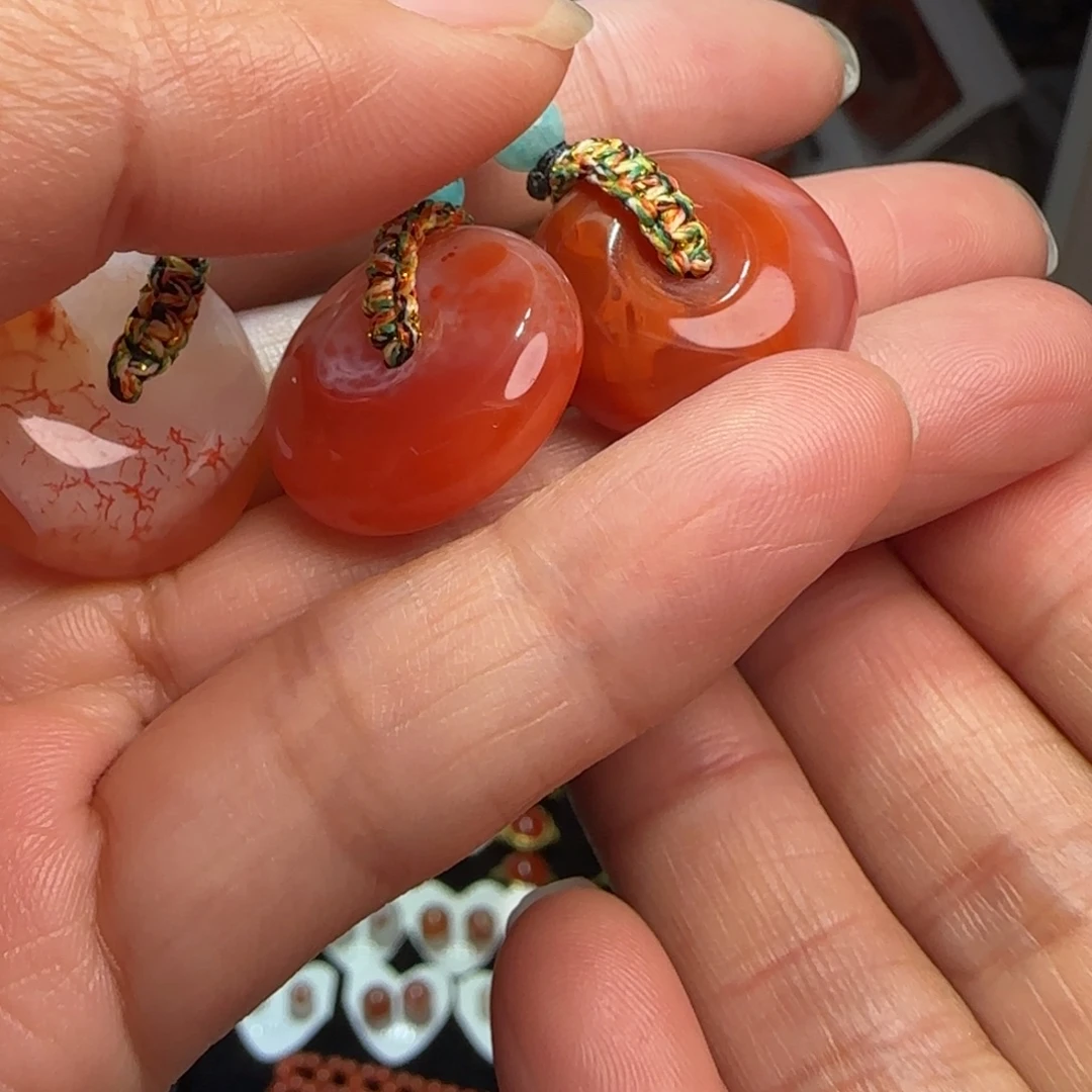 南红玛瑙未镶嵌手链