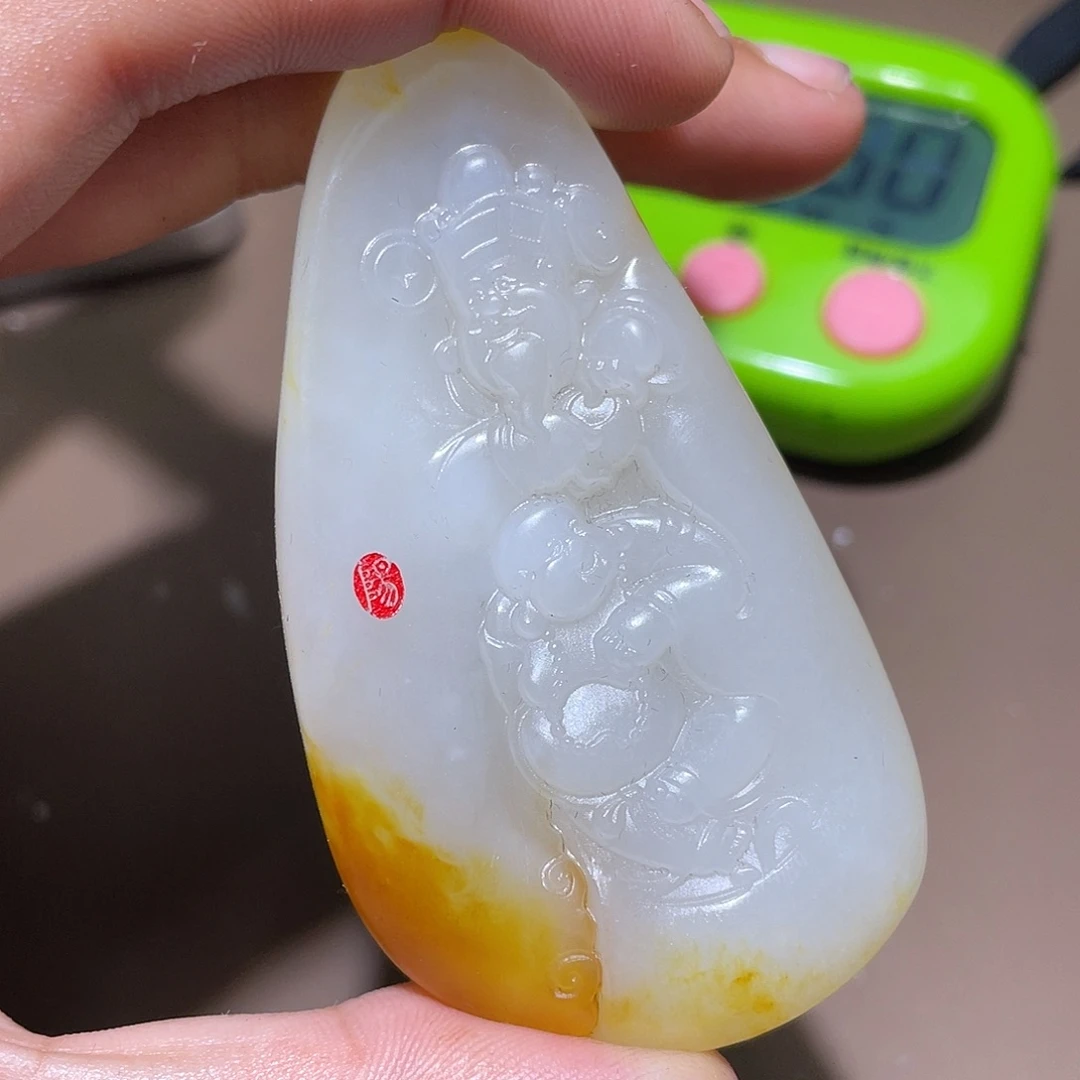 和田玉颈饰未镶嵌用****9Z6