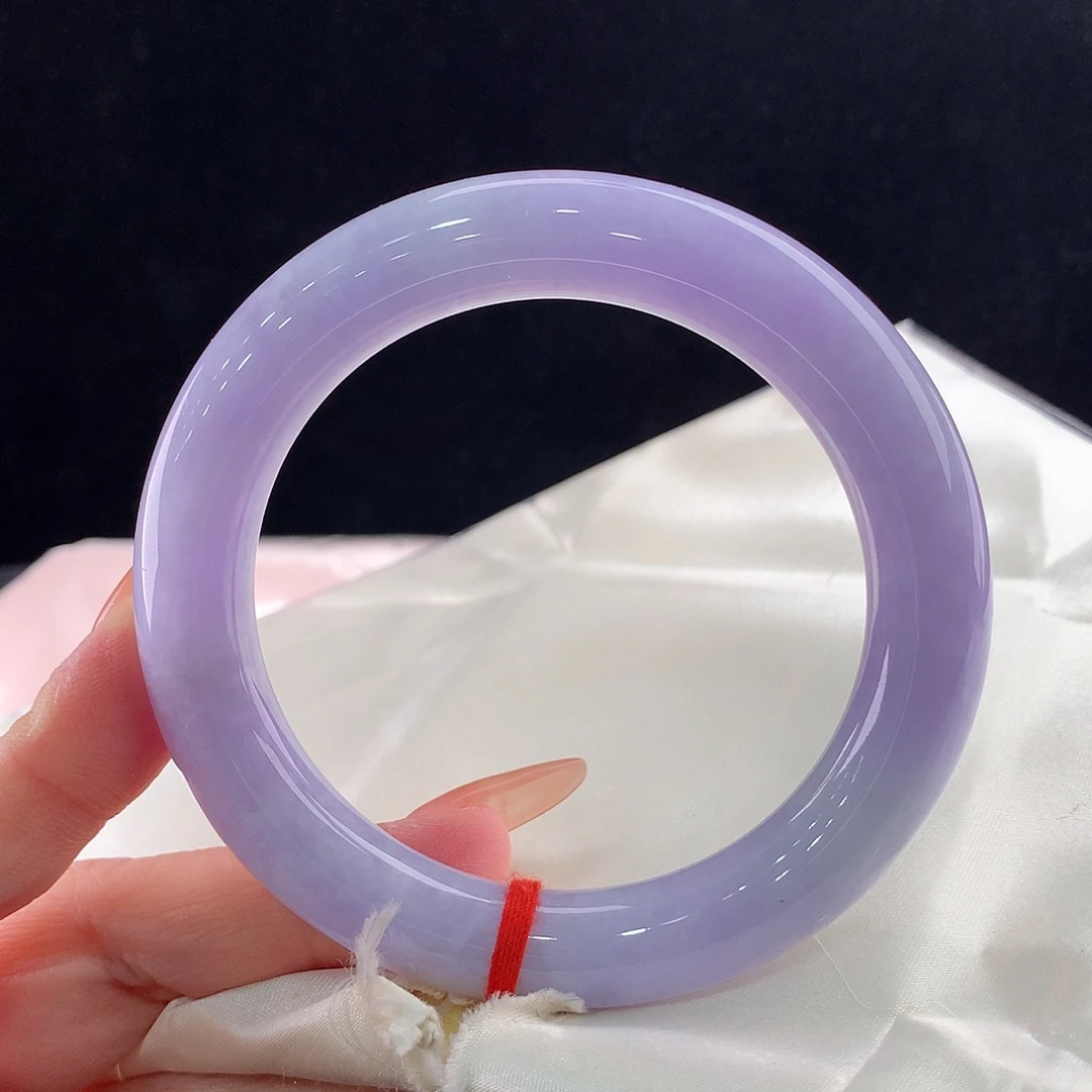 翡翠未镶嵌手镯圆61