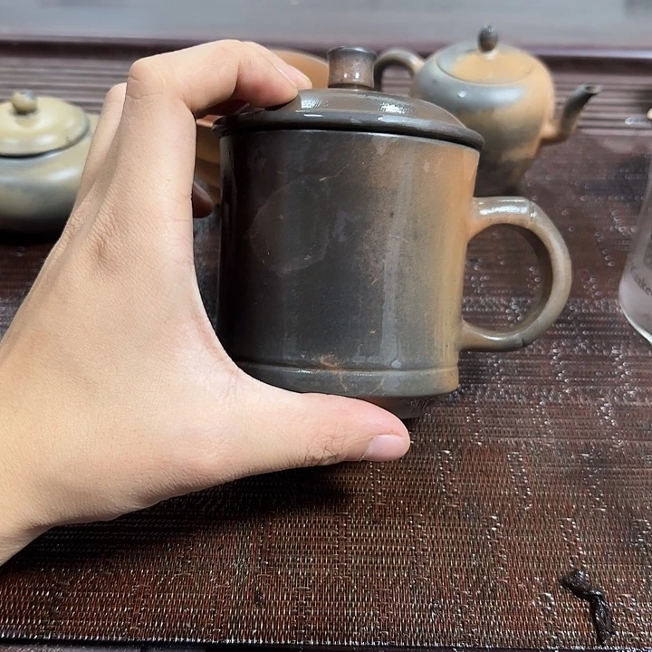B***g茶壶紫砂坭兴陶柴烧