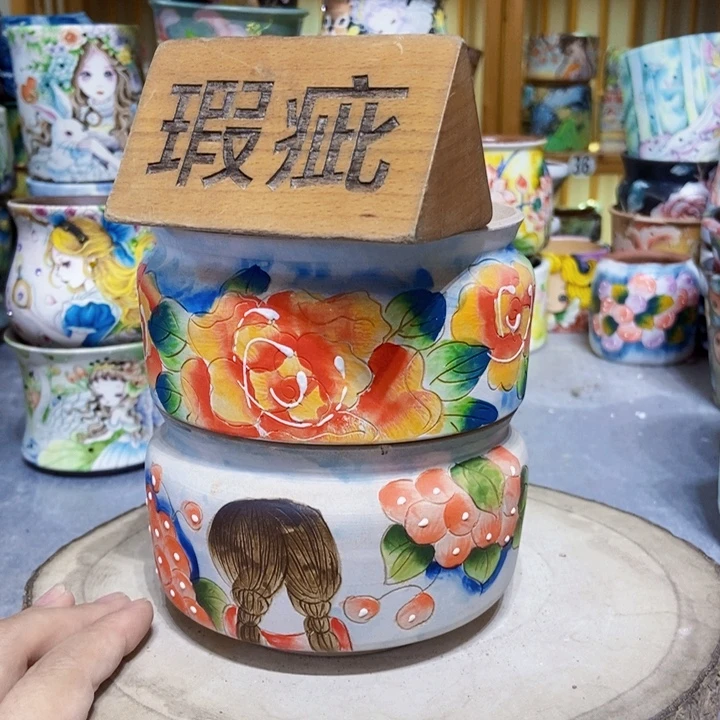 景德镇艺术手绘作品
