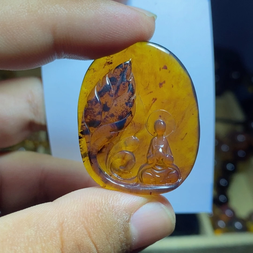 裸石琥珀未镶嵌珀