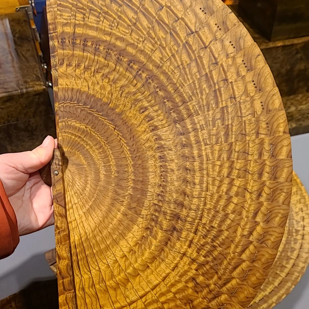 楠木a*u24小叶桢楠金丝楠木苏扇