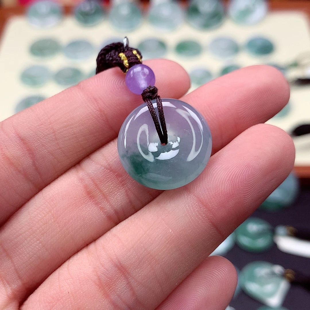 是***呀翡翠未镶嵌颈饰尺寸19-6.3