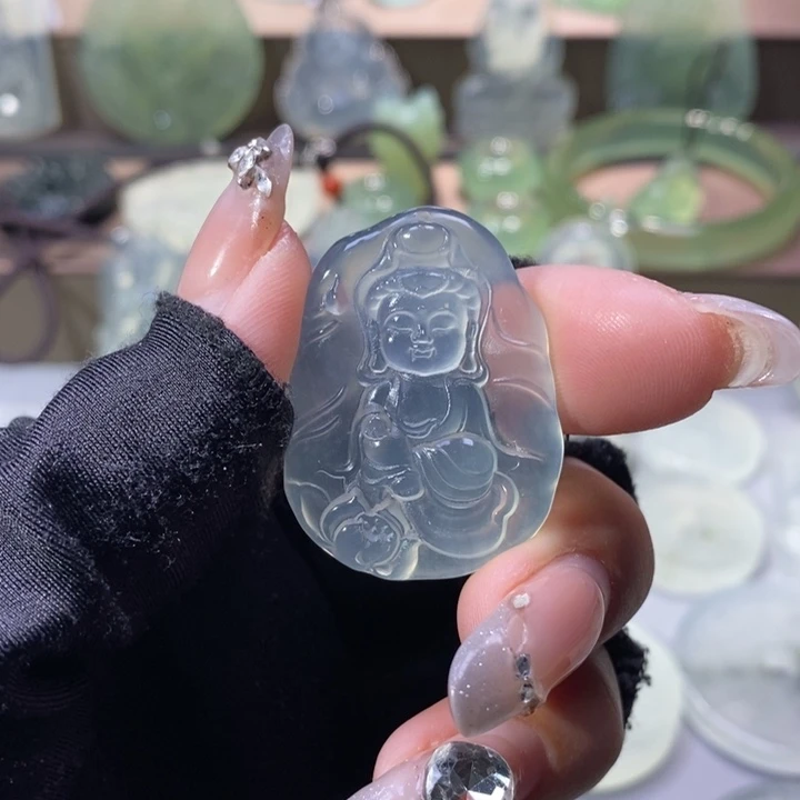 岫玉吊坠未镶嵌吊坠