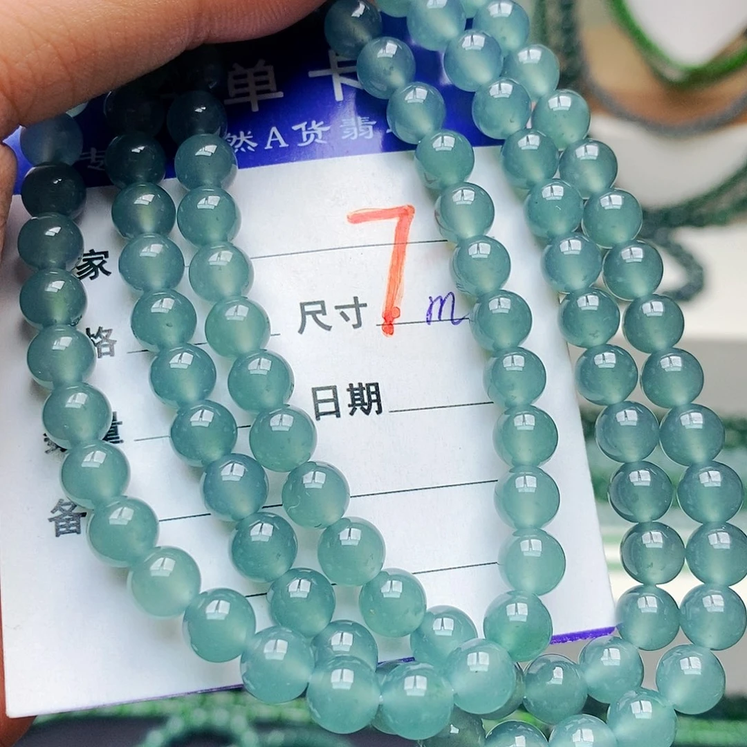 翡翠未镶嵌手链翡翠