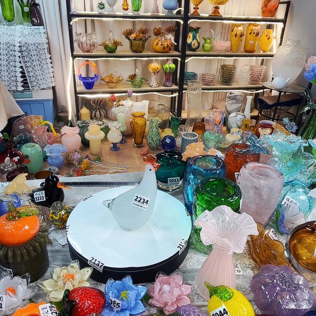 2234 家悦美居琉璃摆件不完美