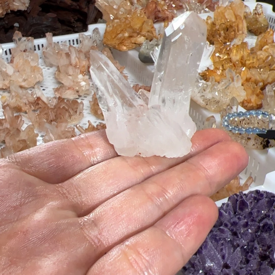北***冥未镶嵌珠宝半成品水晶