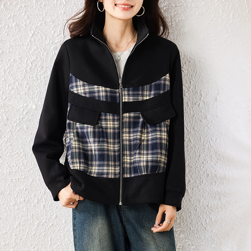 【女神新衣】2025秋冬新款大码加厚外套穿搭时尚宽松休闲气质减龄女