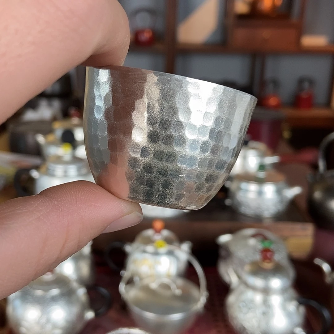 汶***栩纯手工制作茶杯银衣